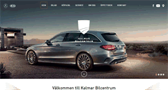 Desktop Screenshot of kalmarbilcentrum.se